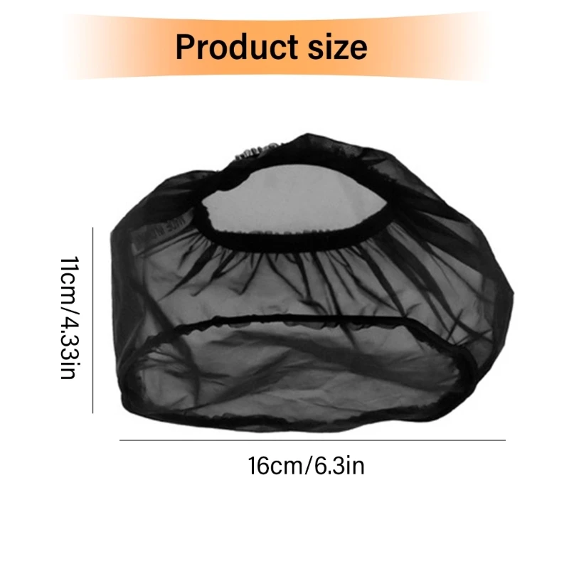 Motorcycle Waterproof Air Filter Rain Sock Dustproof Protective Cover 16x11cm Universally Air Filter Cleaner image 6