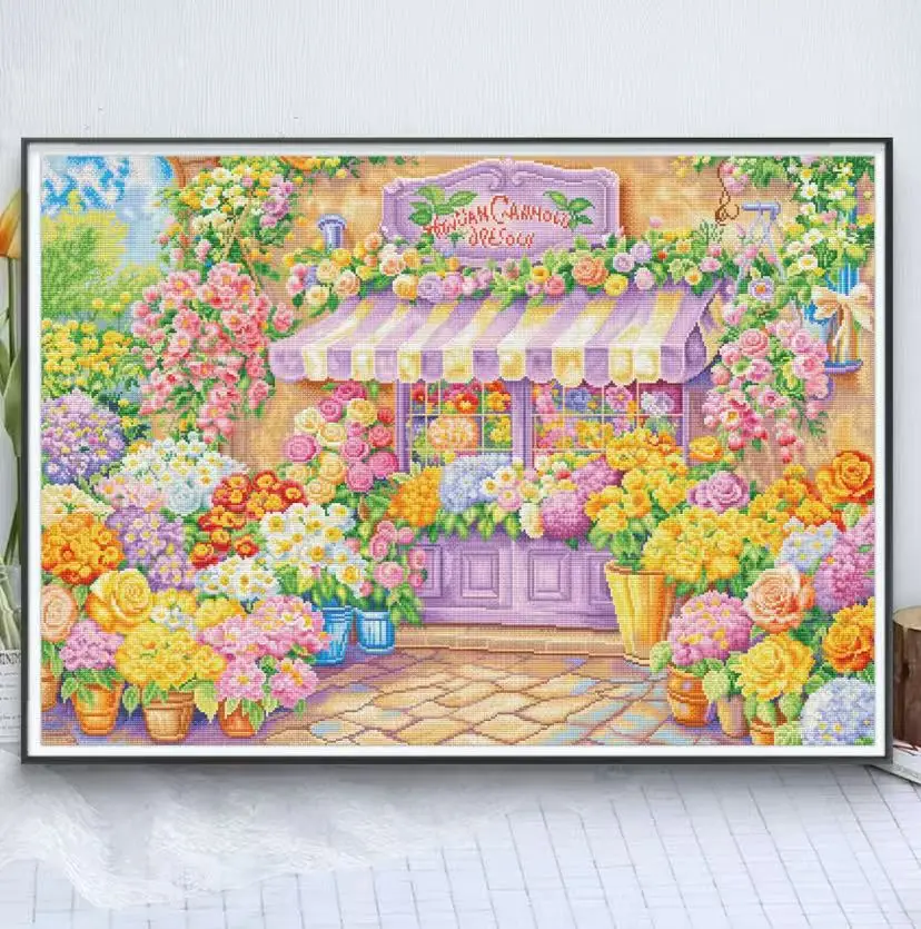 9Ct 120X85Cm Flower… - image