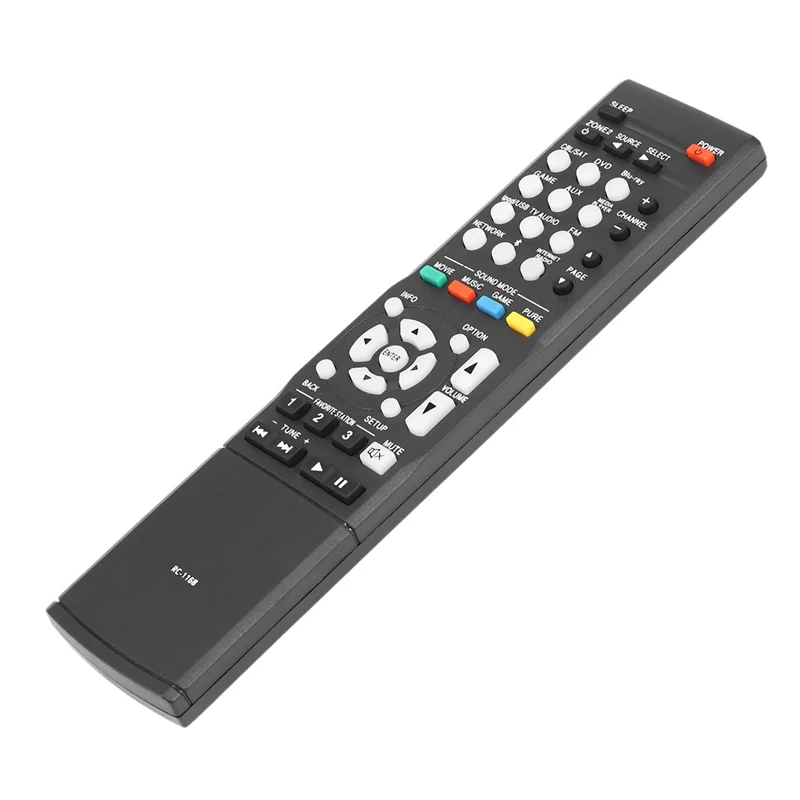 【Design elegante】 Telecomando sostitutivo 2X per Denon Rc-1189 Rc-1196 Rc-1193 Rc-1192 Ricevitore Av Avr-S700W