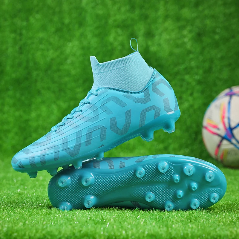 

Soccer Shoes AG/TF Football Cleats Footwear Outdoor Training Professional Field Boot Teenagers Futsal Athletic Shoe Sneakers