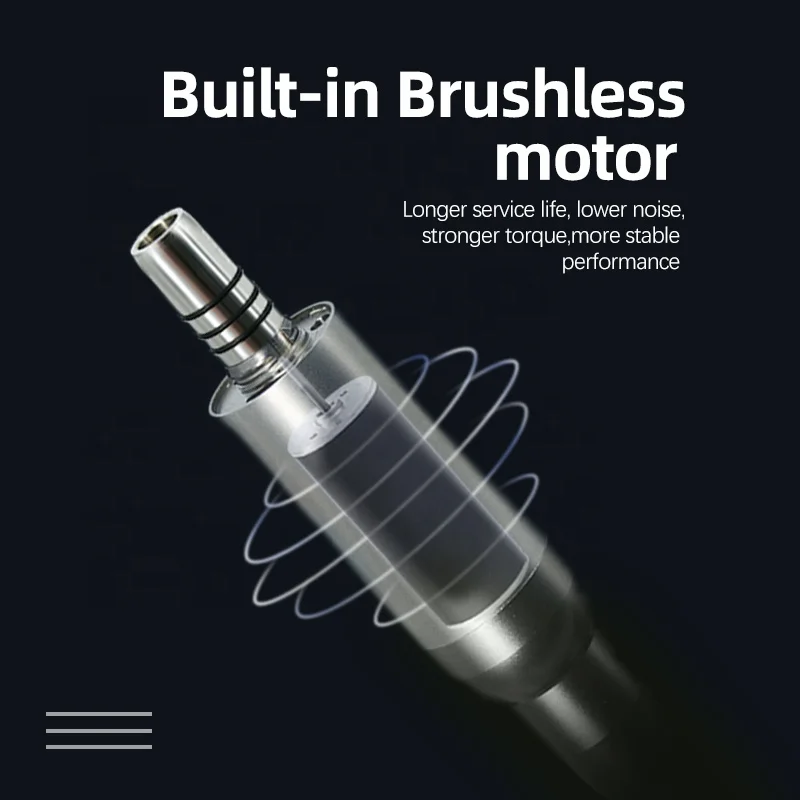 Electric dental micro motor brushless micromotor handpiece with cable