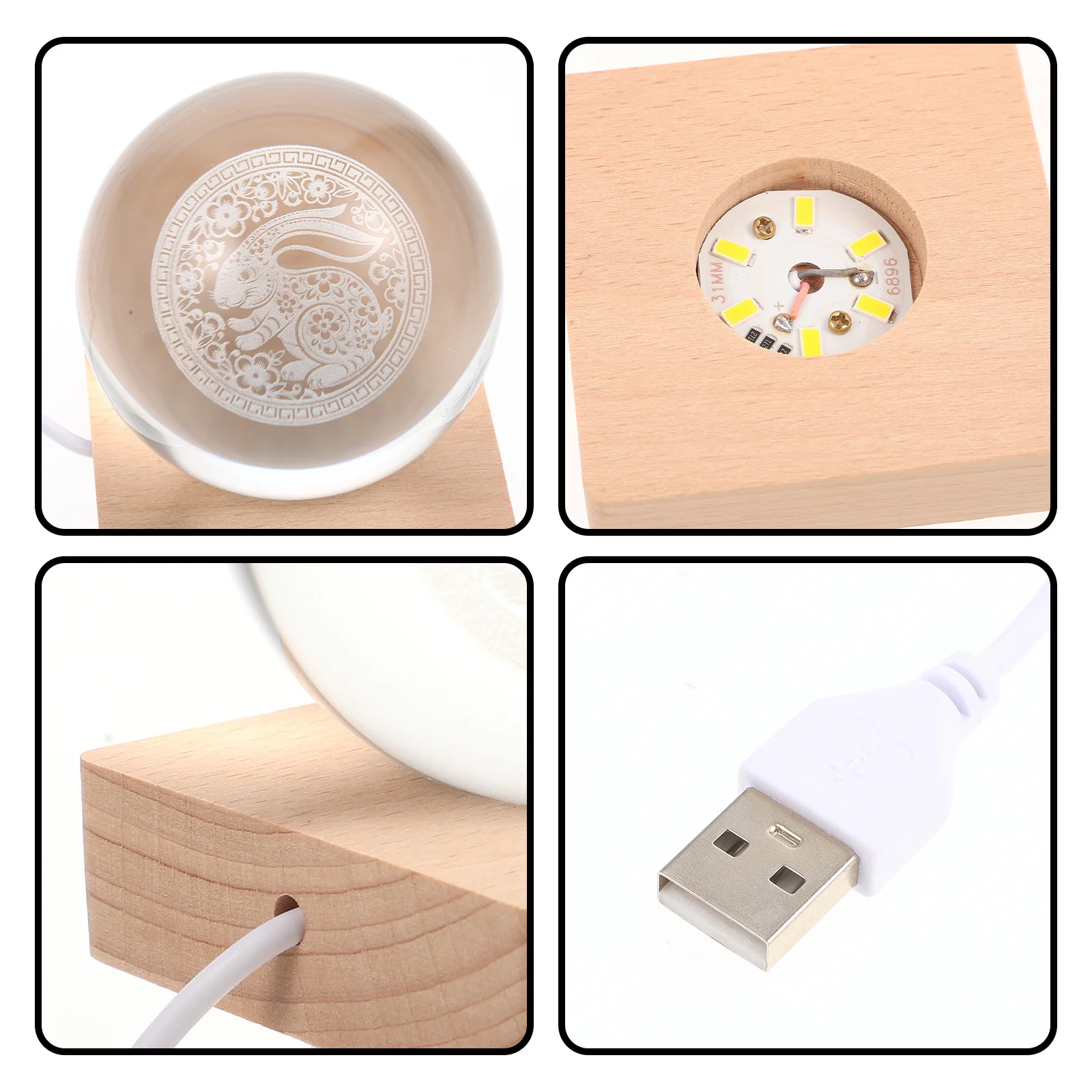 

Universe Lamp Balls Animal Lights Decorative Ambient Lighting Led Night Bedroom USB