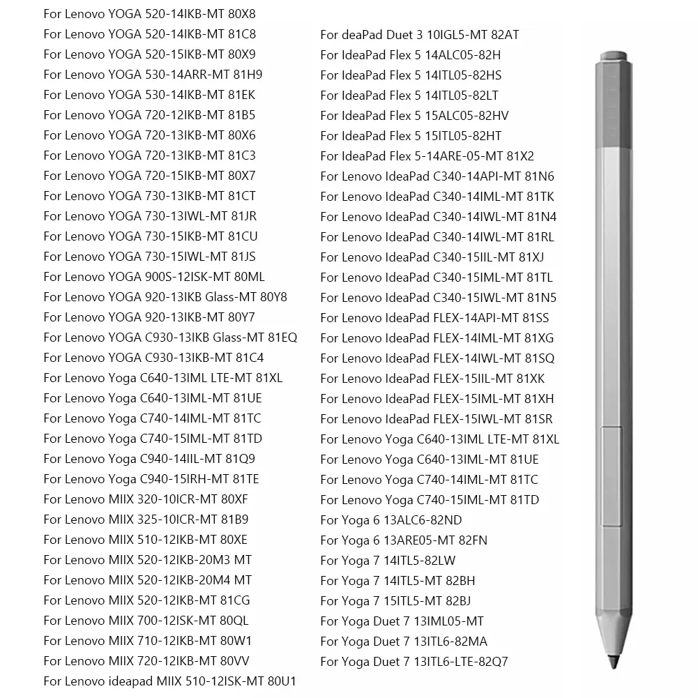 Lenovoタブレット用スタイラスペン,デジタルペン,gx80u45010,ヨガ6
