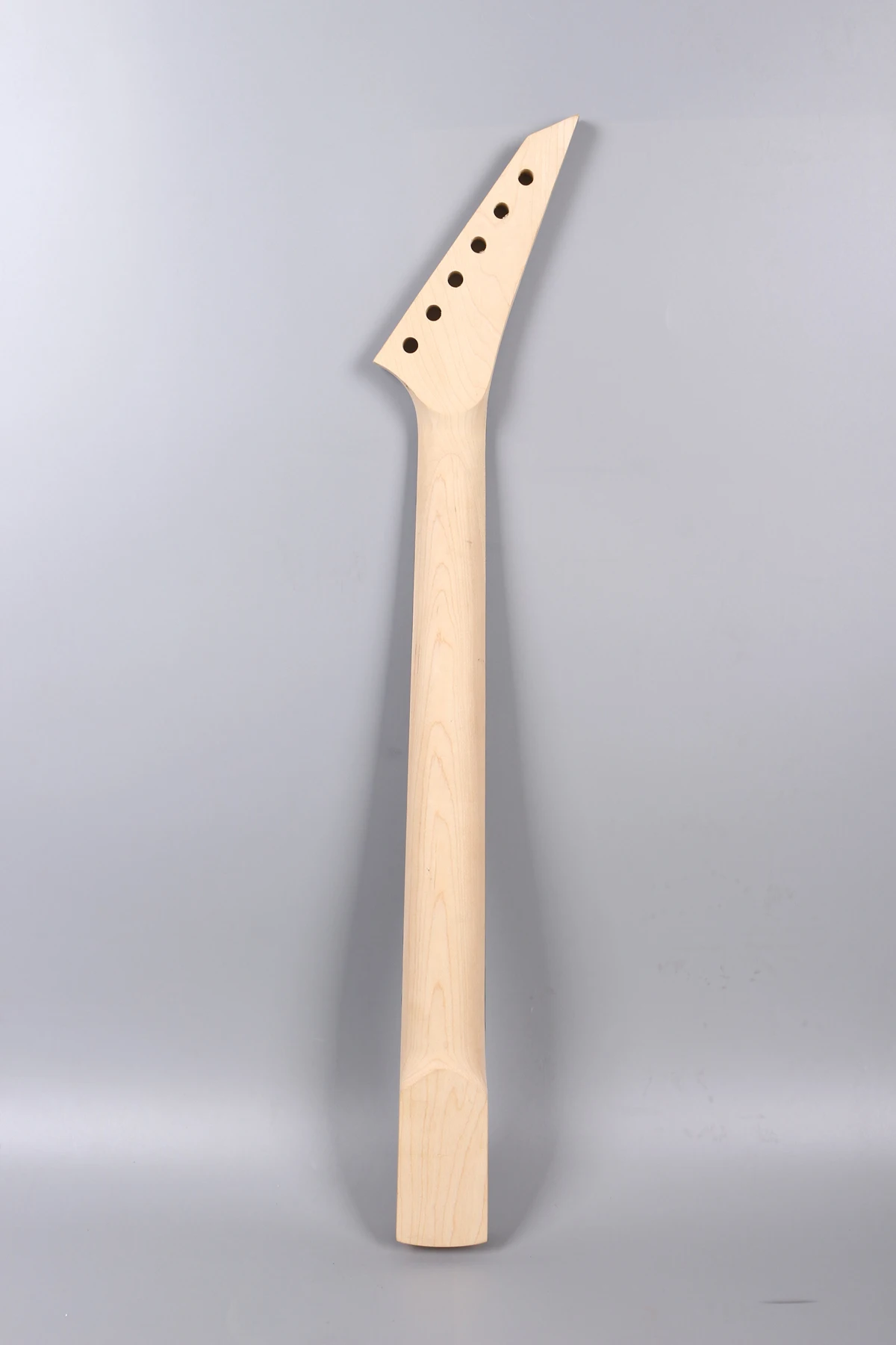 Guitar Neck 24fret 25.5inch Maple Fretboard Shark Fin Jackson DIY Reversed Head J14