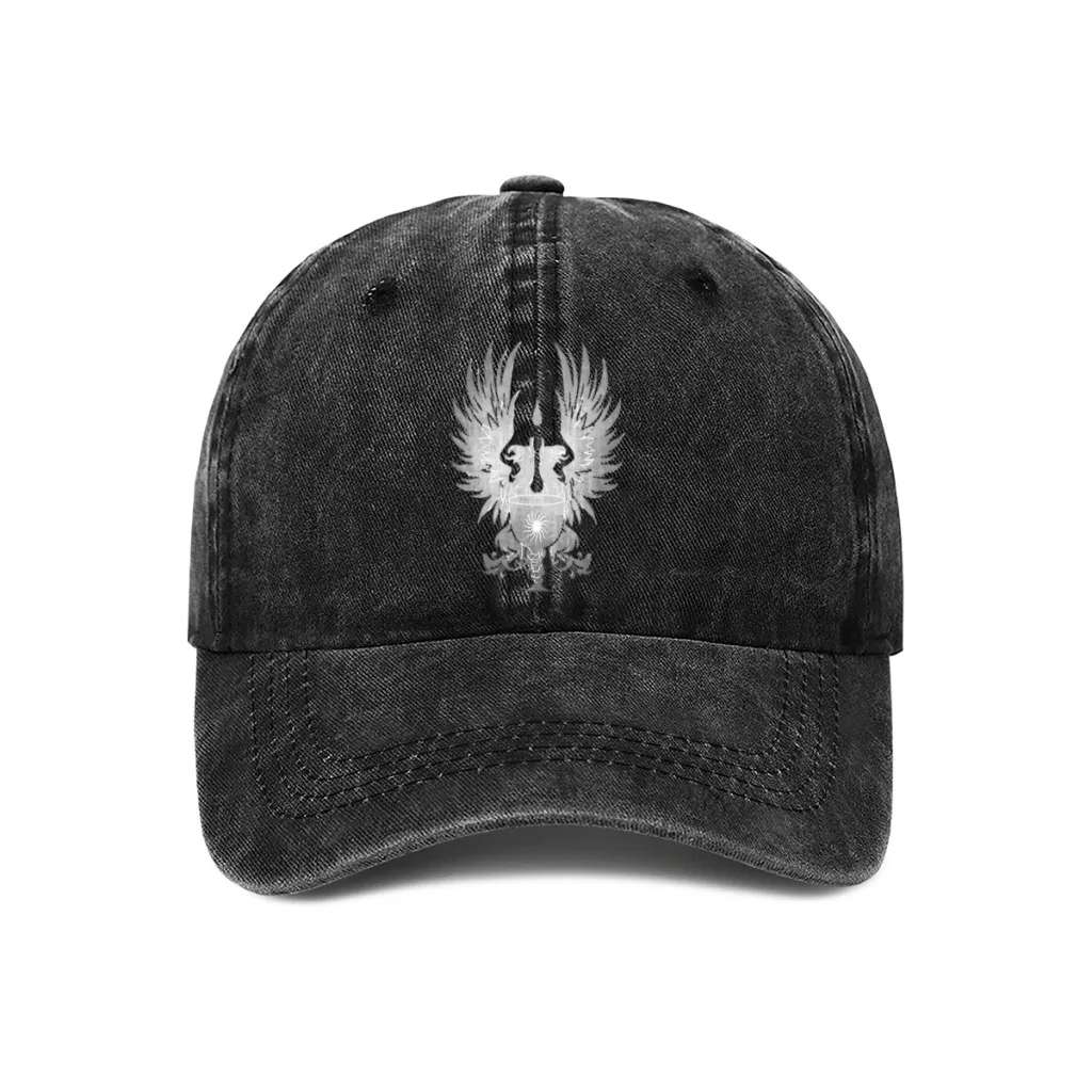 

Dragon Age Grey Warden Silver Cool Baseball Cap Men Cowboy Hats Women Visor Caps