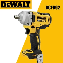 DEWALT DCF892 20V MAX* XR® 1/2 in. Brushless Cordless Mid-Range Impact Rechargeable Electric Wrench with Detent Pin Anvil