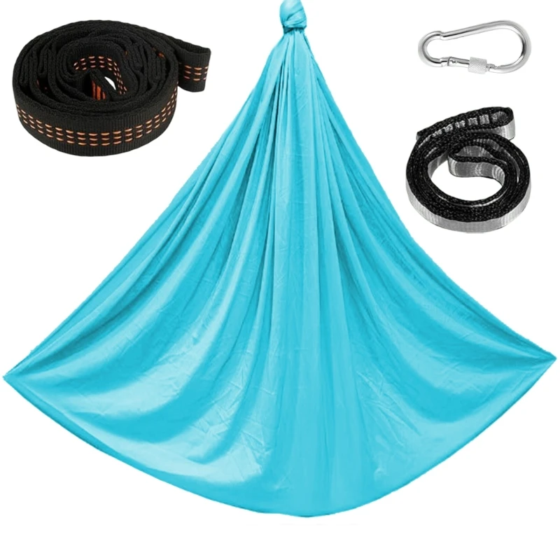 

340F Kid Hammock Hanging Chair Breathable Swings Cloth Double Layers Sensory Swings