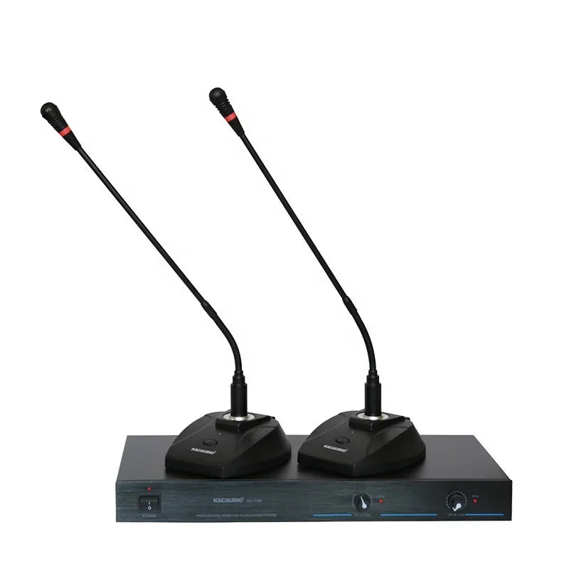 

Wireless Microphone Audio Conference Microphone System With Fixed Frequency