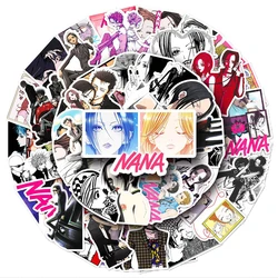 10/30/50pcs Cool Anime NANA Cartoon Stickers Classic Manga Graffiti Decals DIY Suitcase Phone Case Notebook Sticker for Kids Toy