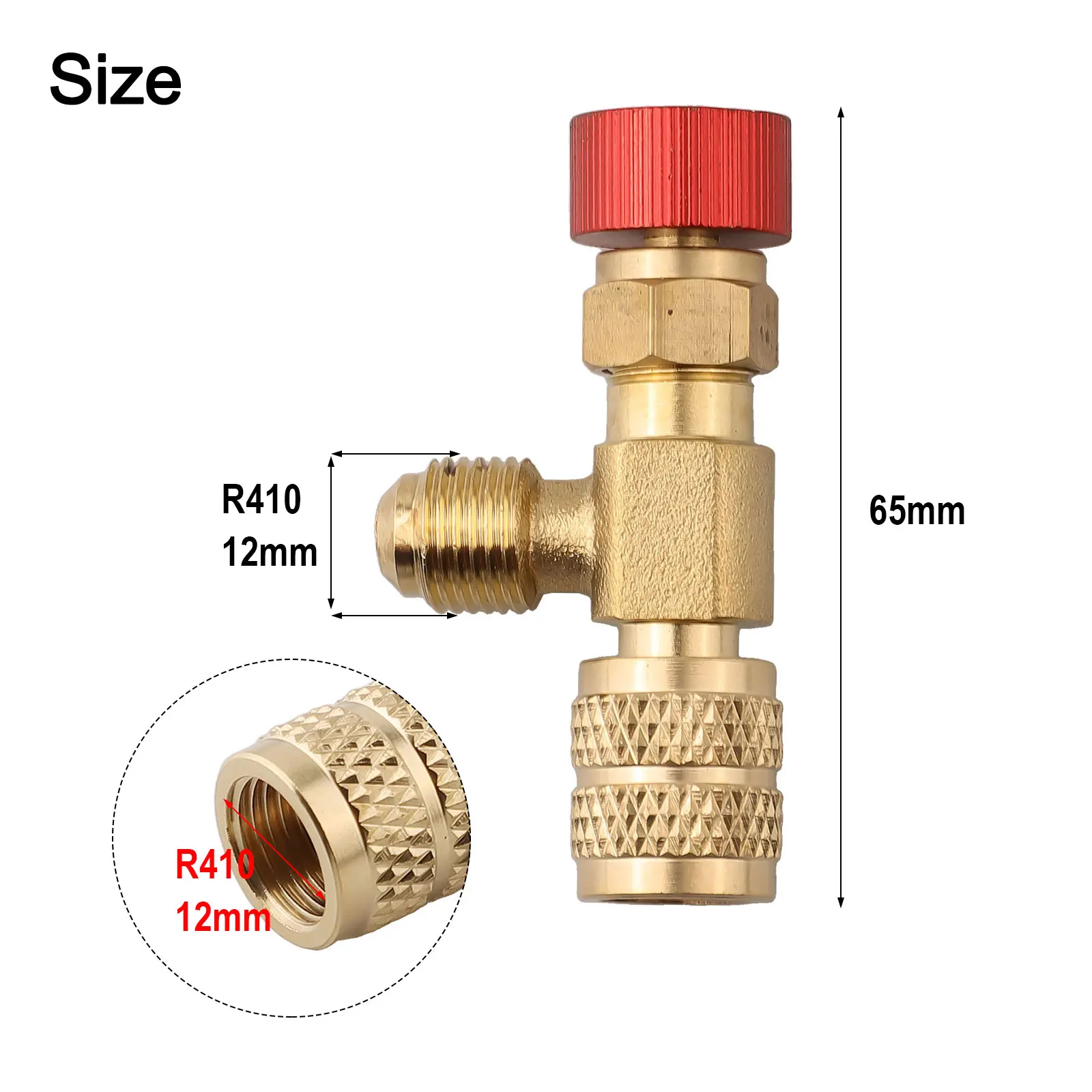 Superior Performance and Efficiency in Air Conditioning Fluoride Safety Valve for Antifreeze Hand Valve R22R410 Connector