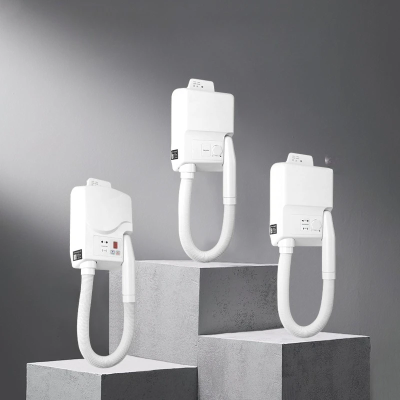 

Household silent dry hair dryer thermostatic wall hanging hair dryer bathroom hair dryer skin