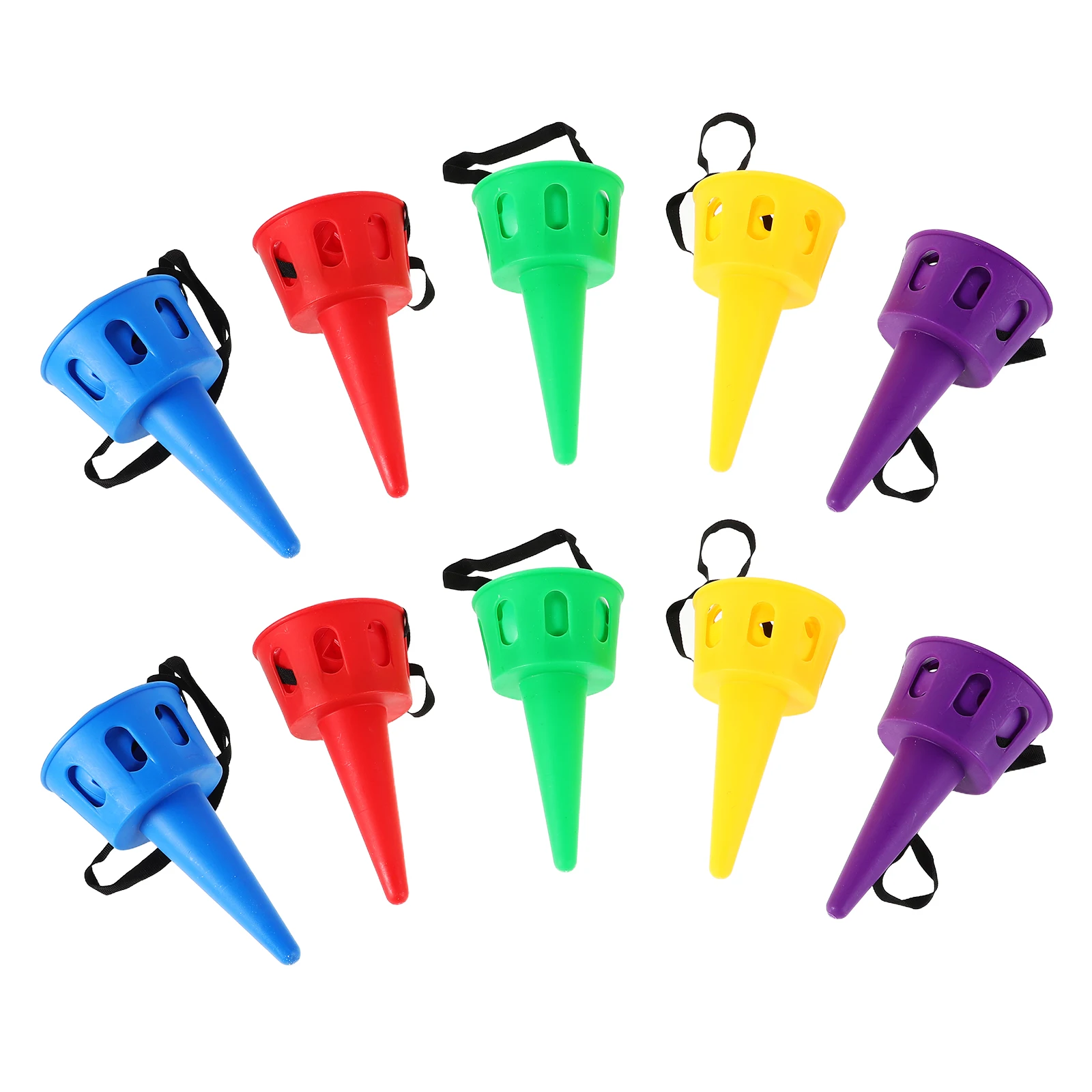 

10PCS Outdoor Catch Throw Ball Toys Kids Baseball Babies Sensory Coordination Training ParentChild Play Garden Toys