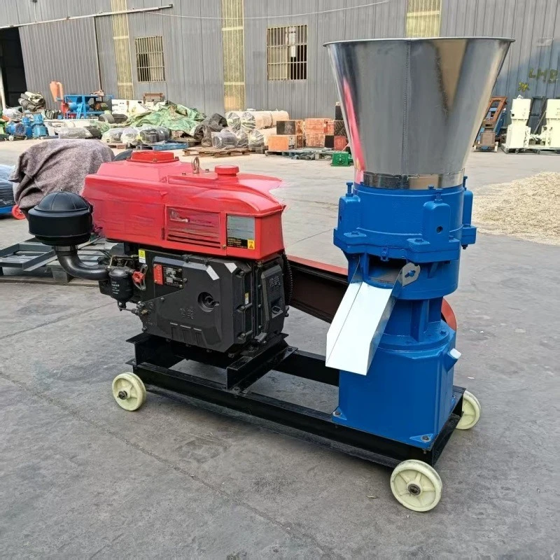 Rotary corn pellet feed machine, large-scale breeding feed production line