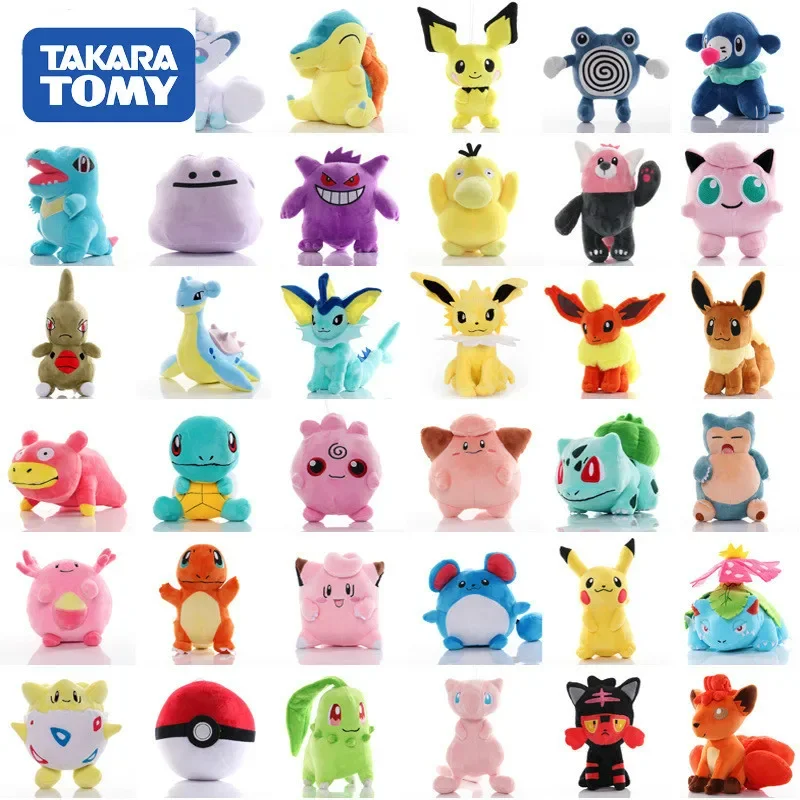 

41 Styles TAKARA TOMY Pokemon Original Squirtle Stuffed Hobby Anime Plush Doll Toys For Children Christmas Event Gift