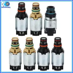 7pcs Transmission Solenoid Set 6T45E 6T40 For Chevy Equinox Cruze Malibu Captiva Buick LaCrosse Regal Pontiac G6 Car Accessories