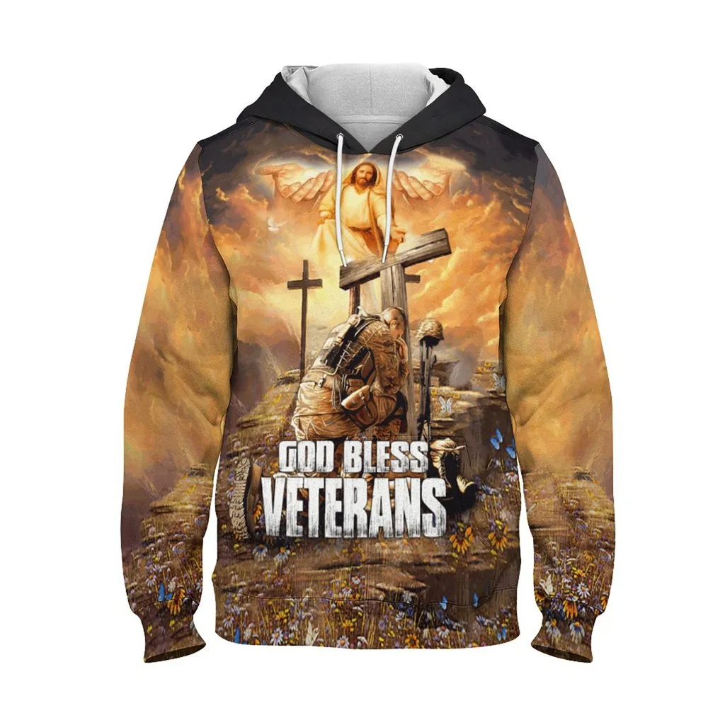 Jumeast 3D Printed Veterans Day Hoodies For Men United States Marine Corps Hoody Military Soldier Army Eagle Coats Clothing