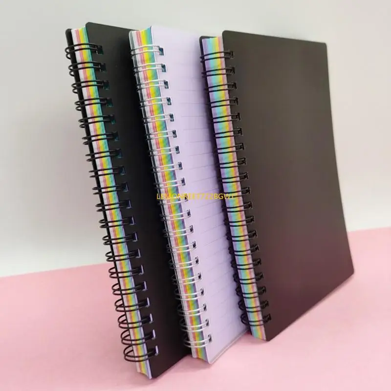 C90C 2 PCS B6 Spirals Notebook Notenery Journal NotePads 90 Folhas