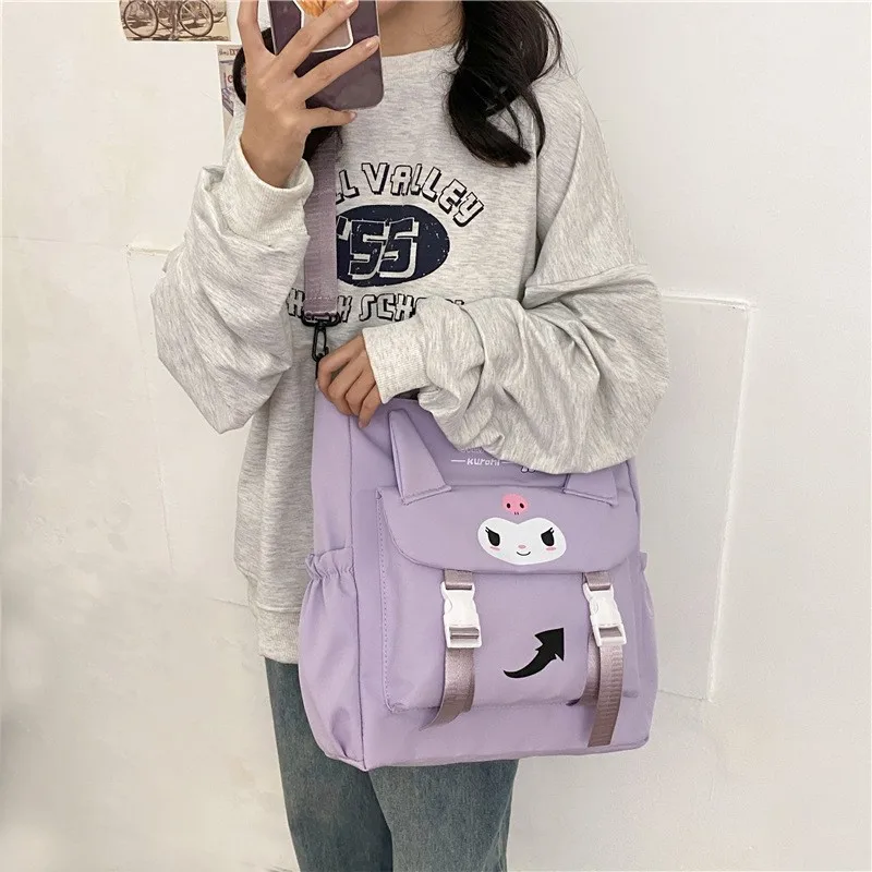 Sanrio New Clow M Messenger Bag Waterproof Stain-Resistant Casual and Lightweight Large Capacity Single-Shoulder Bag