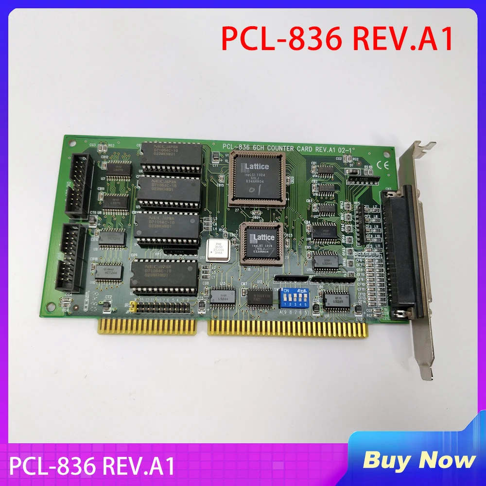 

6CH COUNTER CARD For Advantech Multifunctional Data Acquisition Card PCL-836 REV.A1