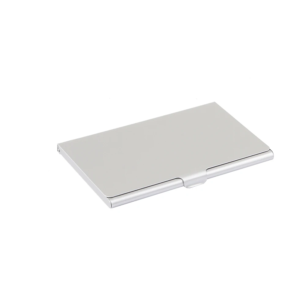 Männer Visitenkarte netui Aluminium legierung Kreditkarten halter Metall ID-Karten Box Cover Frauen Kredit Visitenkarte Inhaber Fall