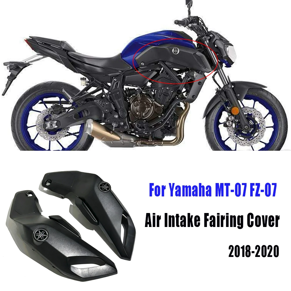 

For Yamaha MT-07 FZ-07 Motorcycle Body Parts Accessories MT07 FZ07 2018 2019 2020 Side Tank Air Intake Fairing Cover Panel