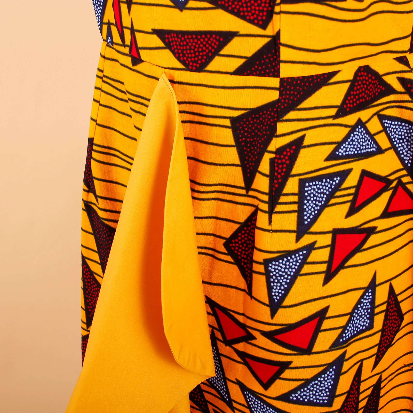 African Dresses for Women Strapless High Waist Sleeveless Ankara Print Maxi Dress Elegant Party Wedding Evening Wear A2125039