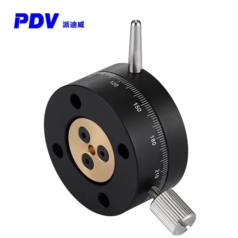 PT-PR25 Precision Manual Rotary Stage  360 degree Rotary Stage Fine Tuning Rotary Slide
