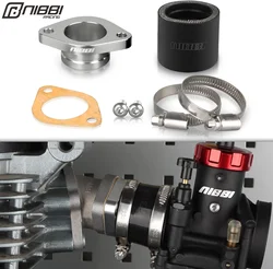 NIBBI CNC Intake Manifold Replacement Orginal CG Engine Horizontal Engine High-Performance Manifold Motorcycle PE PWK Carburetor
