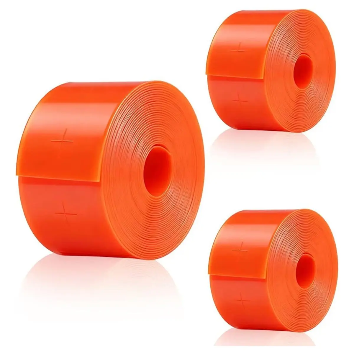 DT38 16.4ft Perforated Orange Strips,3 Pcs Cable Holder for Drywall,Electrical Wire Holder,Marking Wire