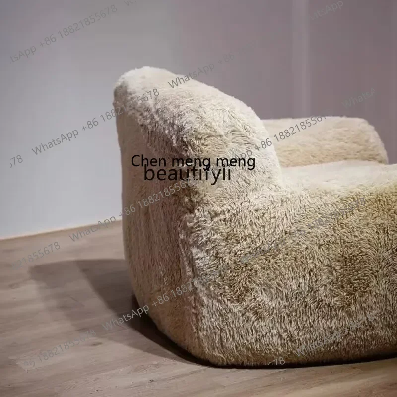 X 32 moderno simples sofá de pelúcia nordic luz luxo homestay tatami sala estar neve monstro designer sofá