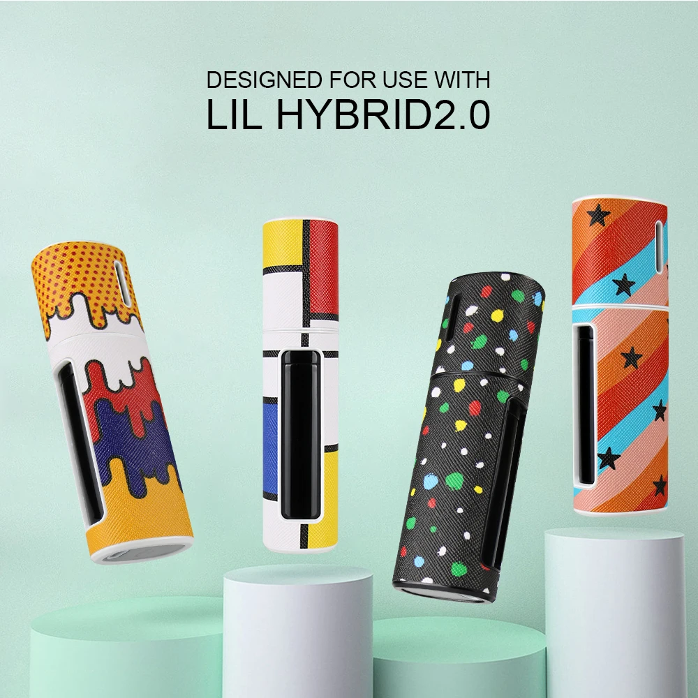 

PU leather protective cover suitable for LiL HYBRID 2.0,fashionable and colorful,protecting the electronic cigarette accessories