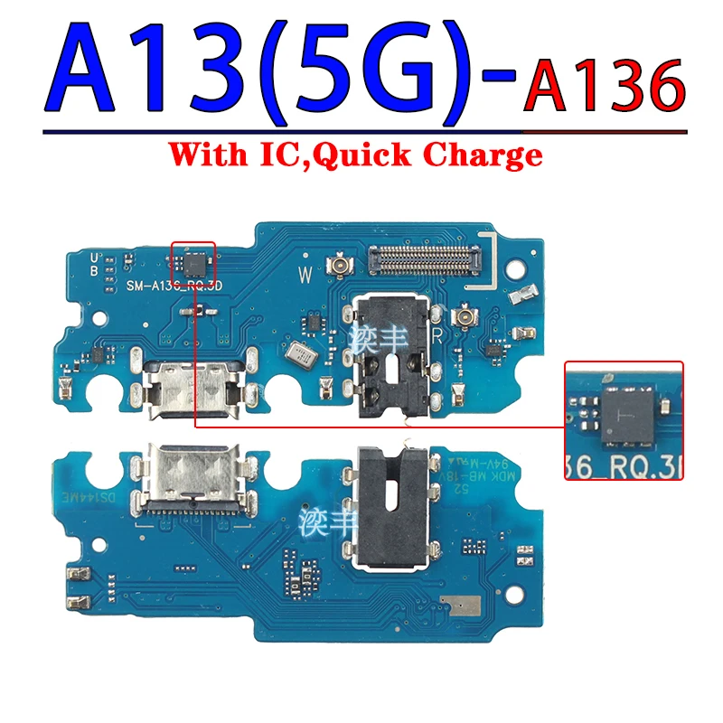 Charging Board For Samsung Galaxy A03 Core A03S A13 A23 A33 A53 A04E A04S A14 A24 A34 A54 4G 5G USB Dock Connector Fast Port