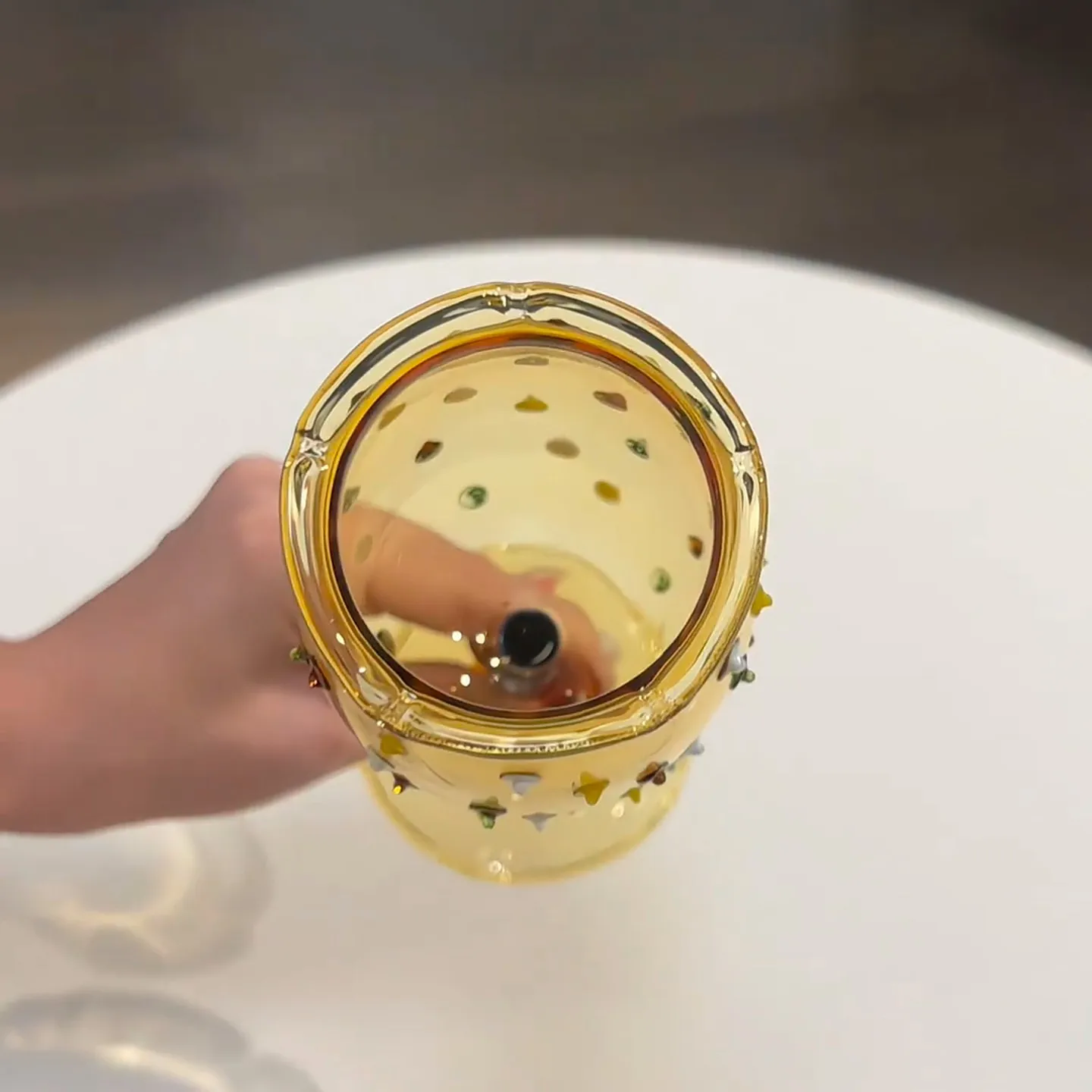 

Cute Hand Blown Dachshund Wine Glass with Gem Stone Heat Resistant Borosilicate Glass Cup Champagne Cocktail Glass