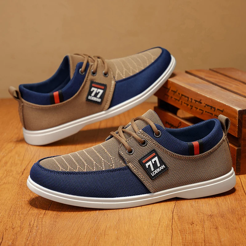 Spring/Summer Large Size New Simple Lightweight Versatile High-Quality Durable Business Casual Outdoor Sports Men's Shoes