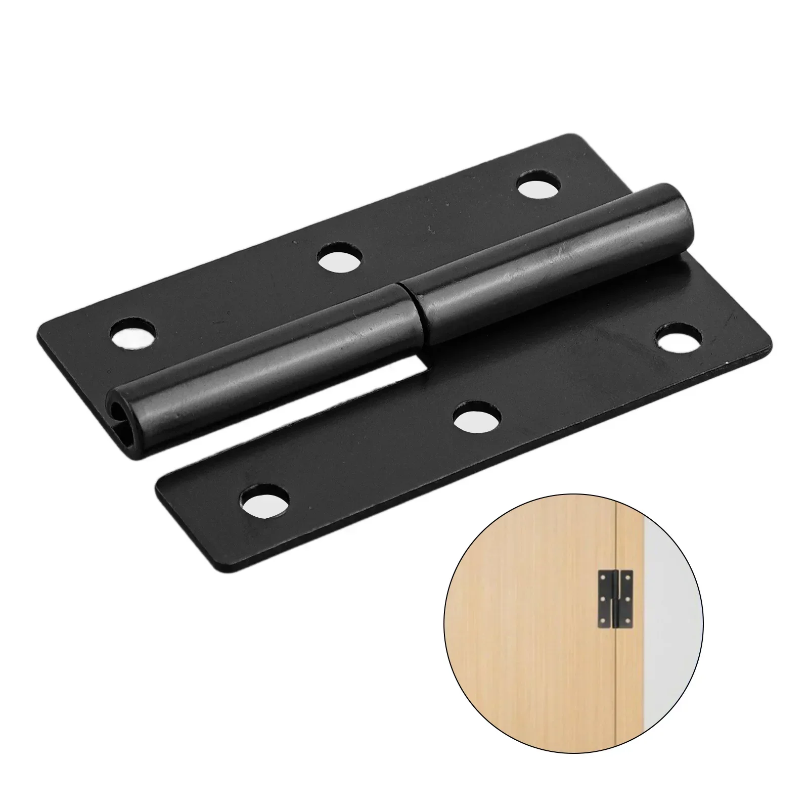 Each Hinge Measures Removable Hinge Split Design Durability Lifting Hinge Made Of Metal Installation Shoe Cabinets