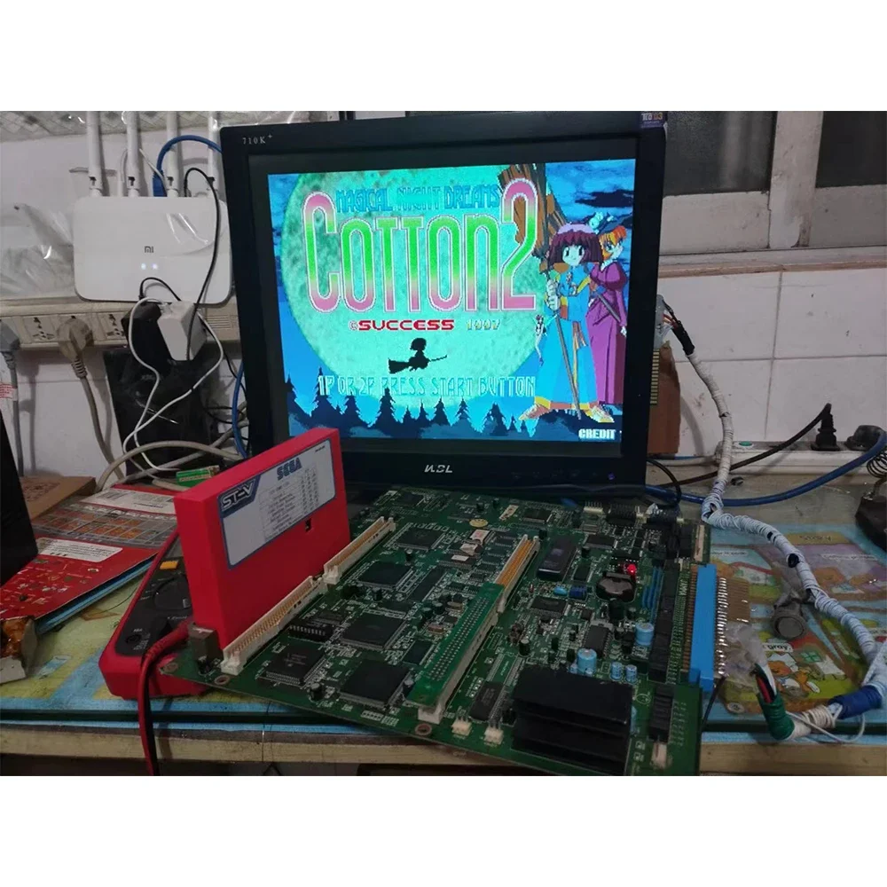 Cartuccia multitame STV 8 IN 1 PCB da gioco Arcade