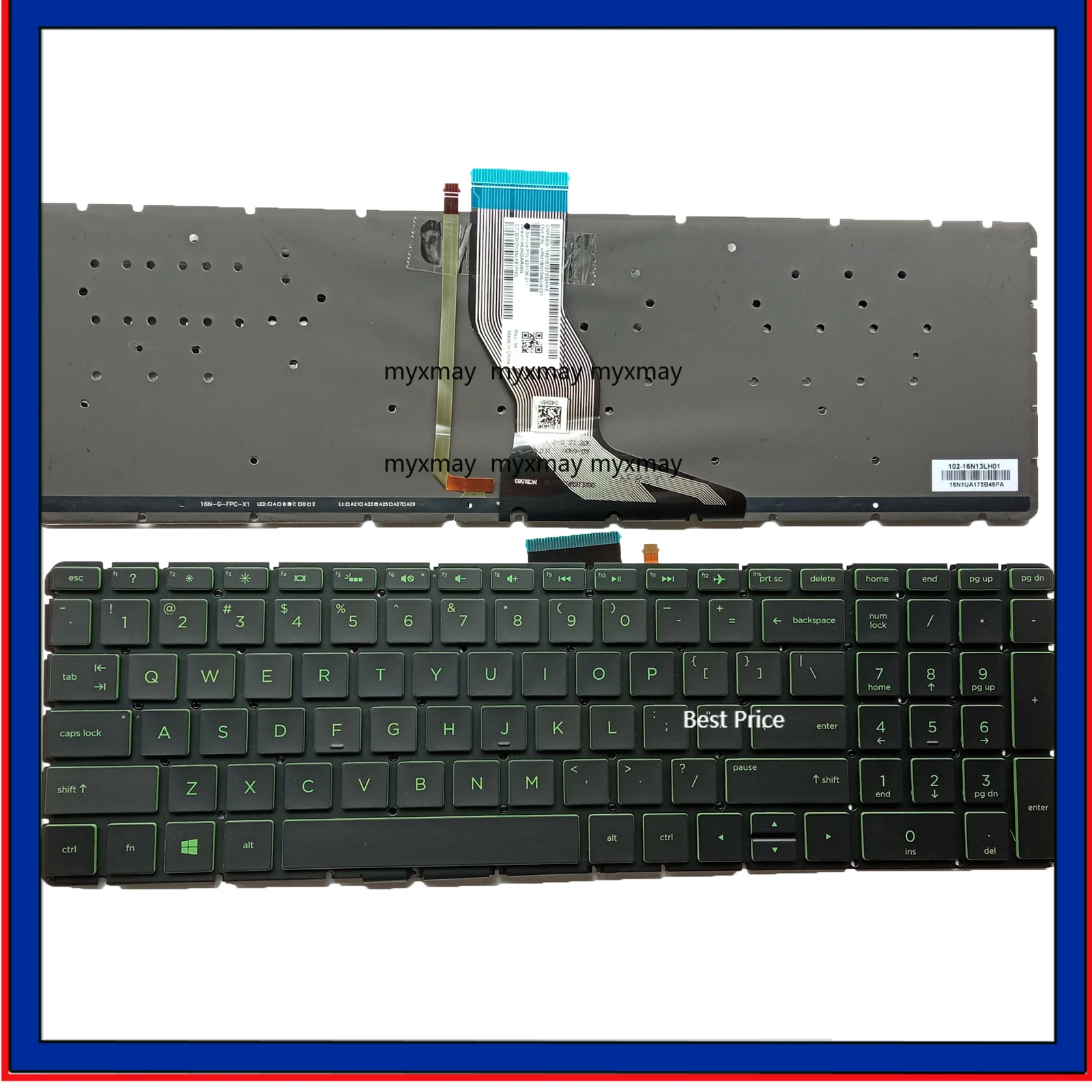 

New For HP 15-bs000 15-bs100 15-bs500 15-bs600 15-BW Keyboard US Backlit