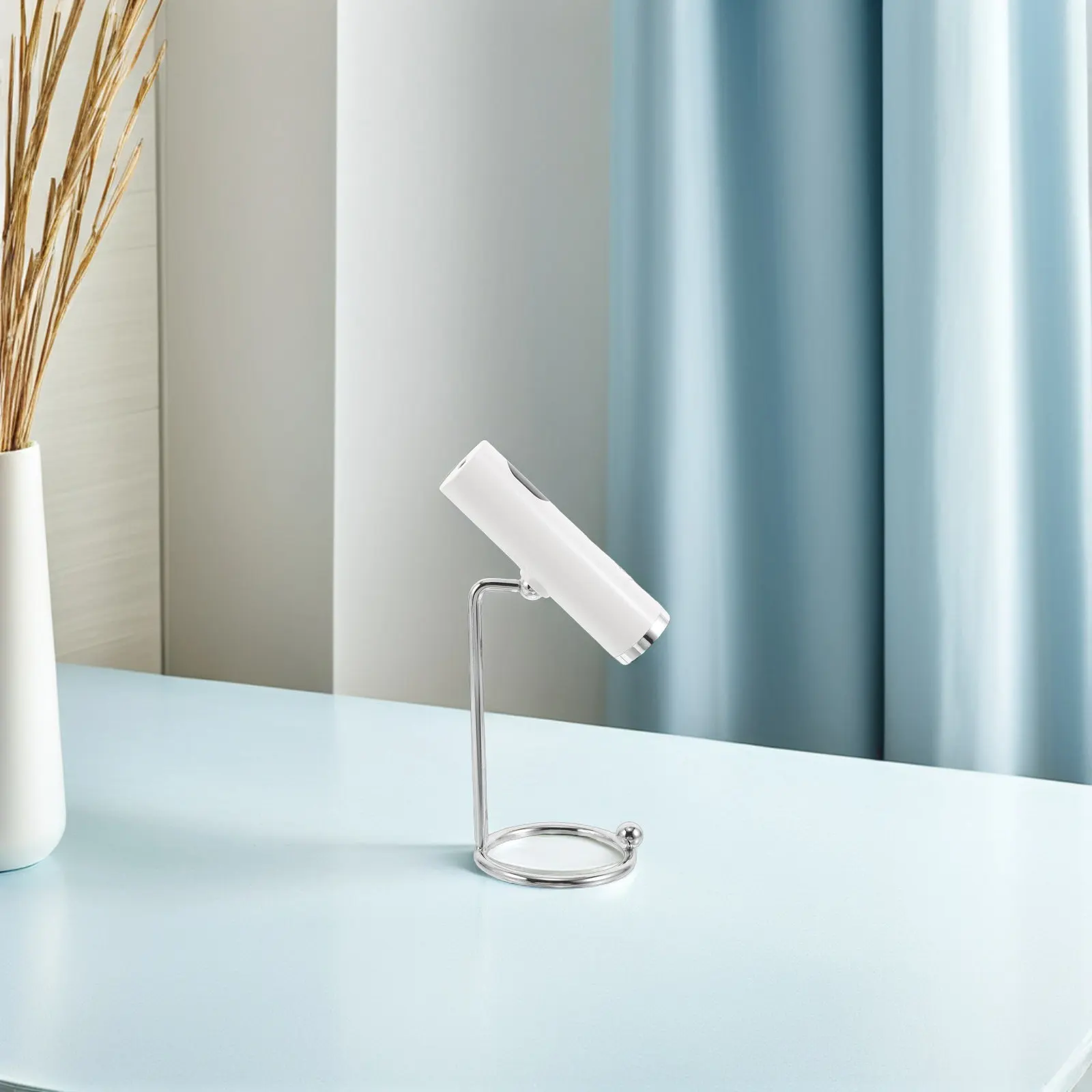 

Portable Rechargeable Handheld Nail Lamp with Sturdy Stand Uniform Straight Light Distribution for Fast Curing Gel Nails Mini