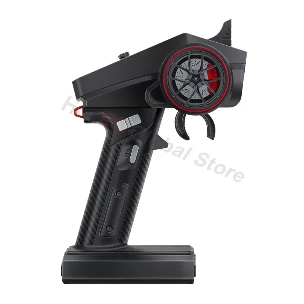 HotRC CT-6A RC Transmitter 2.4GHz 6CH 6 Channel One-handed Control Radio F-06A F06A PWM Receiver for RC Car Boat Drone Tank Part