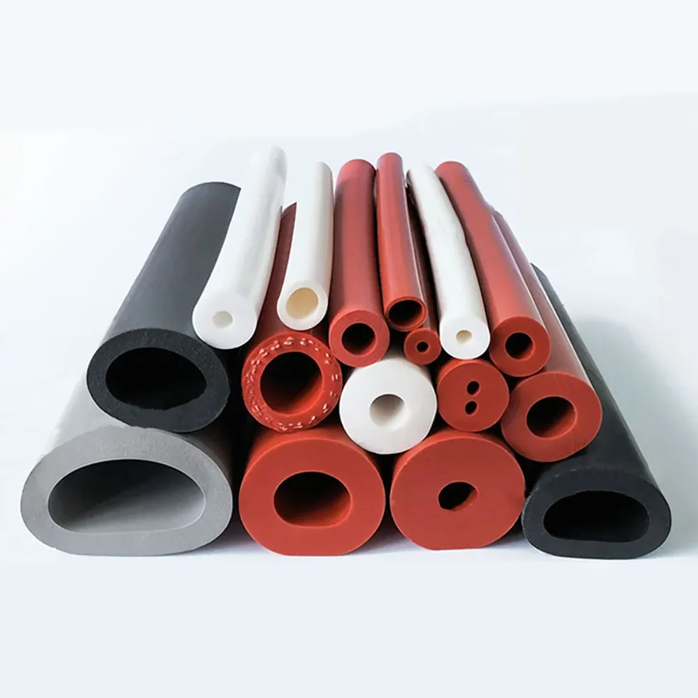 1/2/3M 3-85mm Silicone Hollow Tube Elastic Soft Foam Round Pipe Sleeve Distribution Cabinet Waterproof Dustproof Sealing Strip