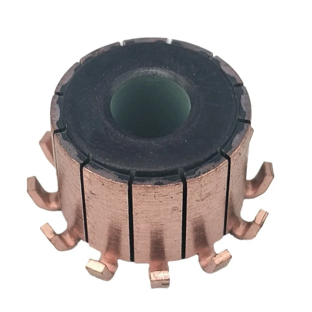 12 Segment DC Commutator 23x9x17.5mm for Brushed Motors Used in Automotive Accessories and Small Appliance Motors