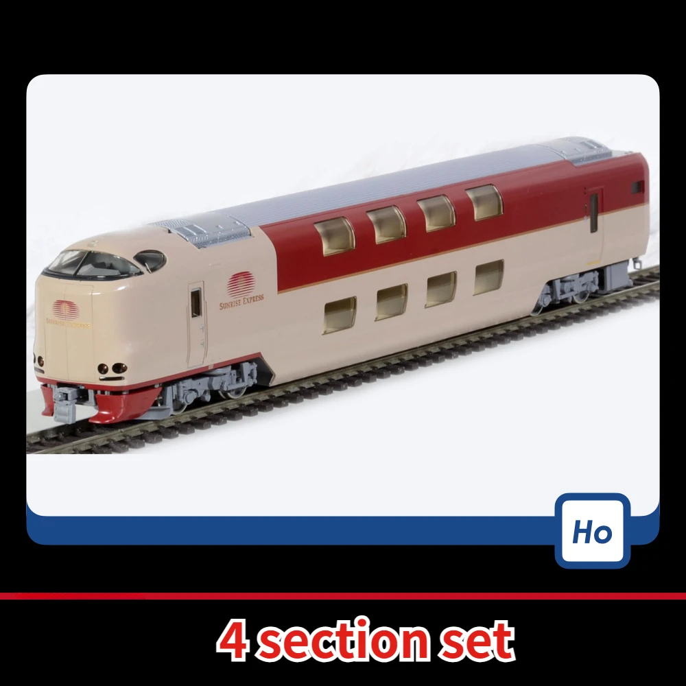 

TOMIX HO 1/87 Train Model HO-9088 285 Series SUNRISE Bed Train Basic B4 Section Set Rail Car Model Toys