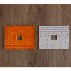 Puzzling Brick Wall Gimmick Close up Magic Tricks Illusions Magic Toys Magician Easy To Do Visual Street Bar Magia Funny Street