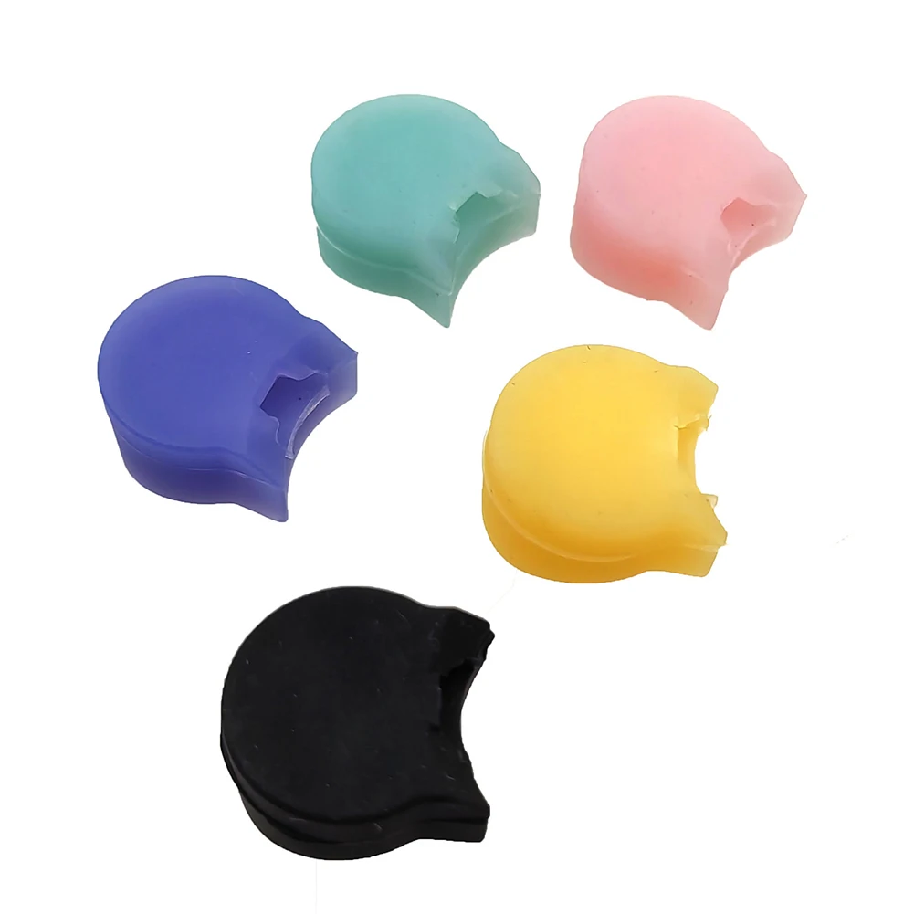 

5 Pcs Clarinet Finger Rest Cover Comfortable Rubber Clarinet Thumb Rest Cushion Protector For Clarinet Oboe Practical Acessories