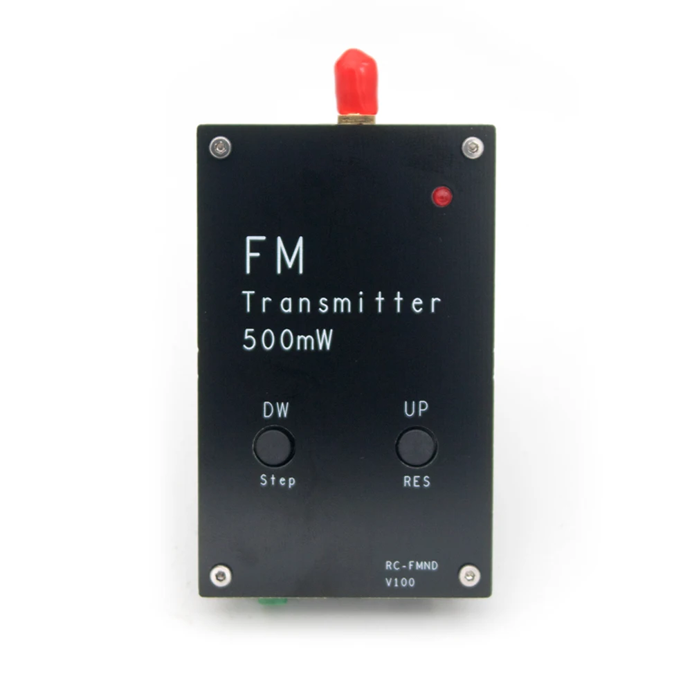 Imagem -06 - Transmissor Estéreo fm Transmissor fm 88108mhz para Transmissão de Rádio Dsp Receptor de Estação de Rádio do Campus Transmissor fm 0.5w