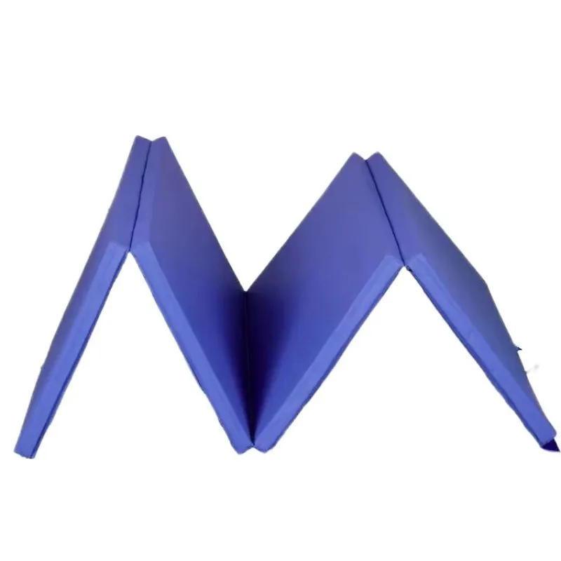 

Складной гимнастический коврик высокой плотности, нескользящий, водонепроницаемый, прочный для йоги, фитнеса, акробатики, портативный домашний тренажерный зал для взрослых