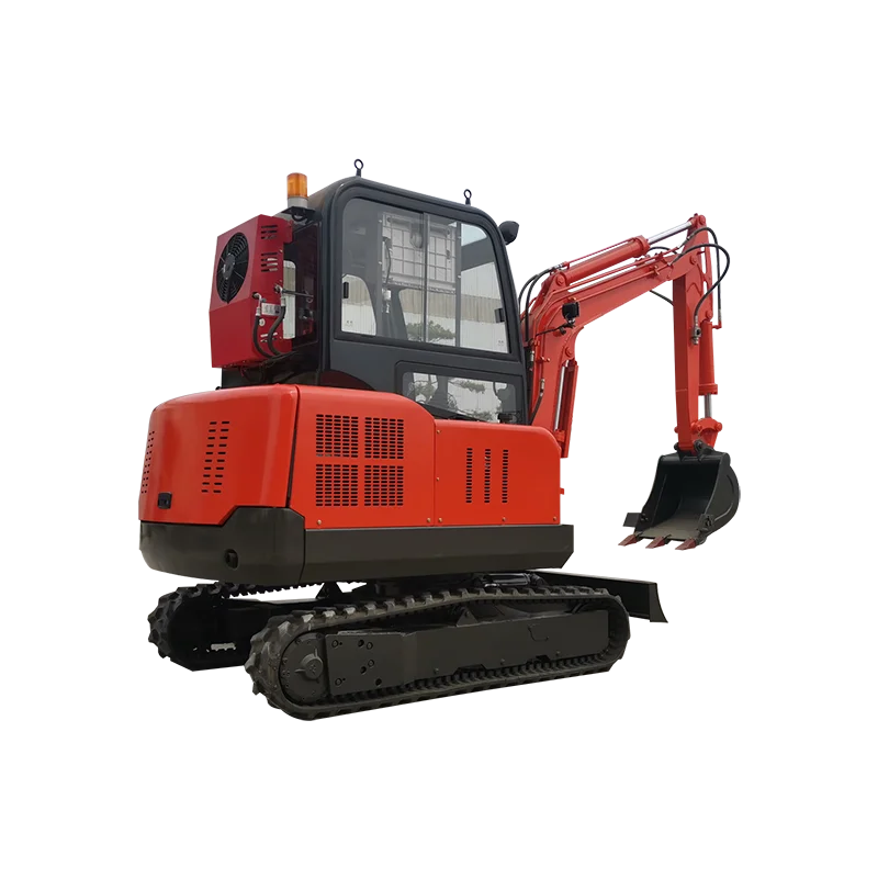 Farm greenhouse crawler small excavator, household engineering, indoor crushing small hook machine customization