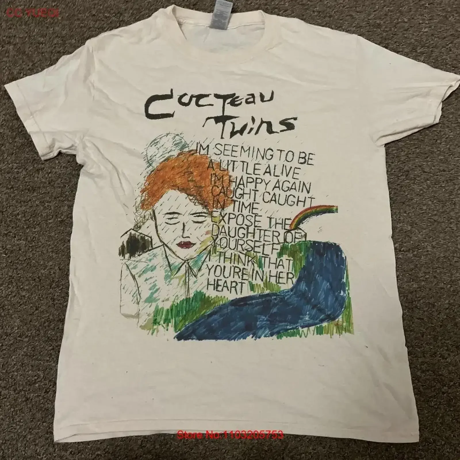 

Классическая рубашка белого цвета в стиле ретро Cocteau Twins Rock с короткими рукавами KV28763, винтажная стираная мягкая повседневная дизайнерская одежда, универсальная