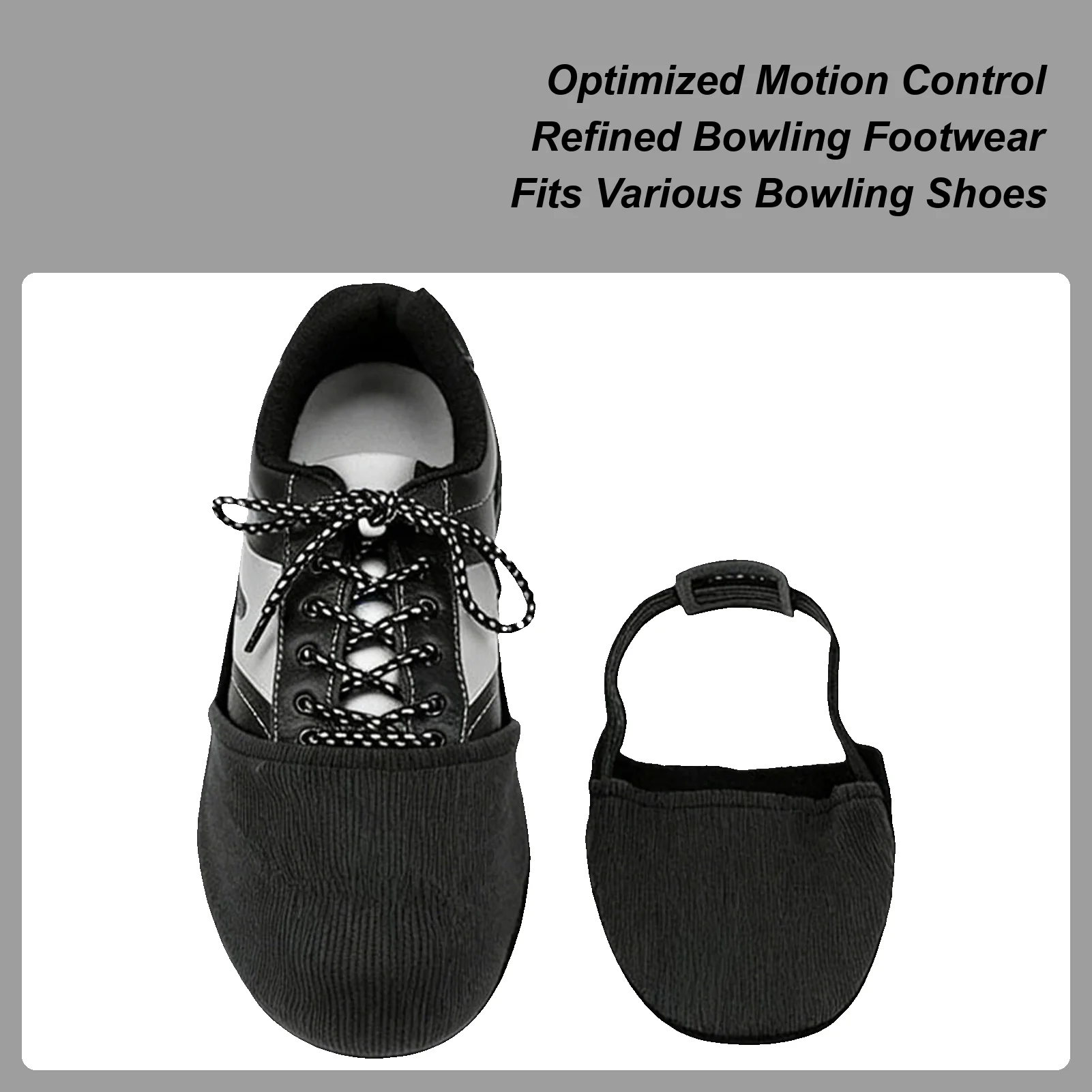 

Bowling Sliders For Shoes 1 Pair Forefoot Protector For Shoes Adjustable Sole Slide Covers For Bowling League Family Tournament