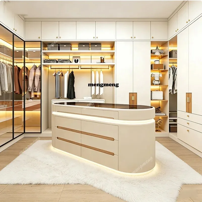 

F5822 Cube Luxury Living Room Cabinets Dust Proof Standing Floor Multipurpose Cabinet Jewelry Showcase Muebles De Salon Home Fur